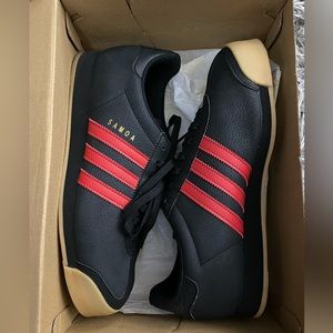 Adidas Samoa Black Scarlet Gum